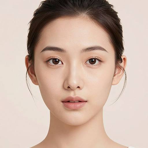 Ultra-Realistic Woman's Portrait with Matte Skin