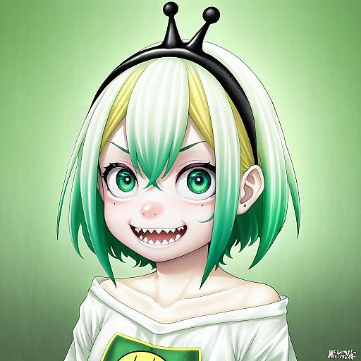 Illustration of Amano pikamee, voms in the style of Thin (suzuneya)