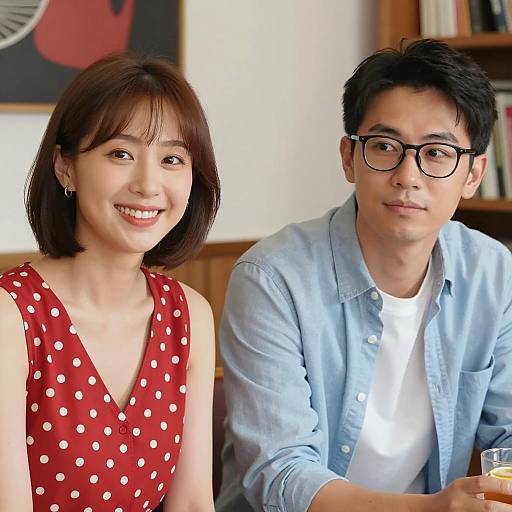 Casual Moment: Two Friends at Leisure