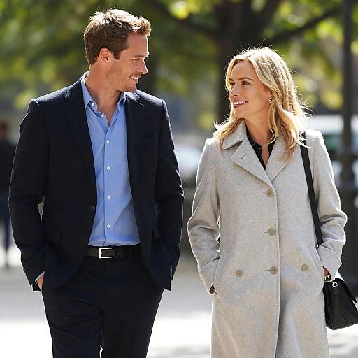 Joyful Stroll in a Sunlit Park