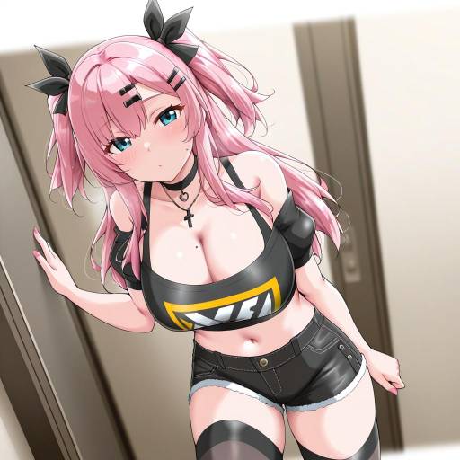 Illustration of Amillion (zenless zone zero), zenless zone zero in the style of Yopparai oni