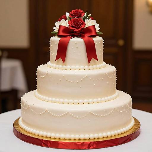 Classic Traditional Wedding Cake Design
