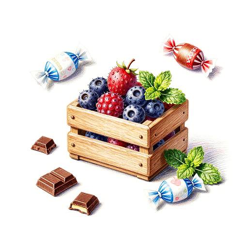 Whimsical Colored Pencil Still Life