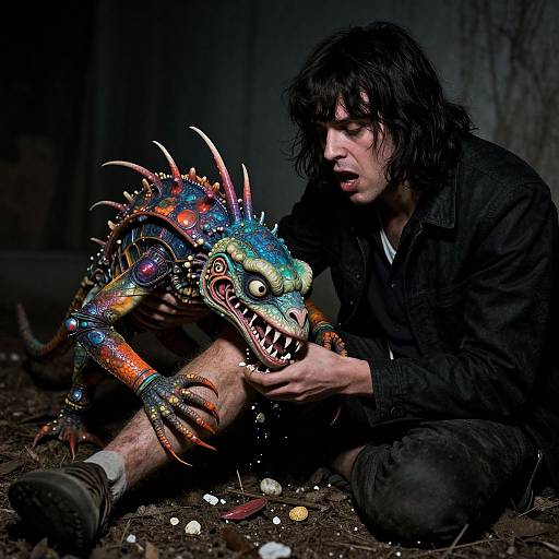 Colorful Flesh-Eating Tsikalawa Horror