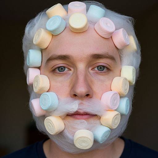 Jesse Pinkman Cotton Candy Portrait