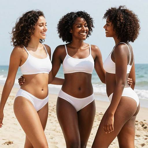 Cheerful Summer Beach Portraits