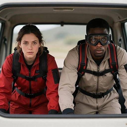 Dynamic Duo in Action Gear