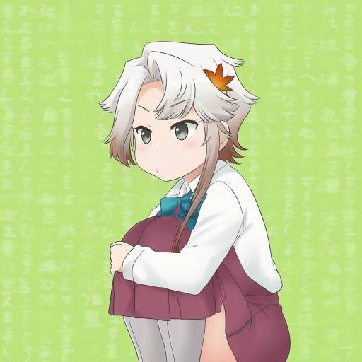 Illustration of Akishimo (kancolle), kantai collection in the style of Nanashiro gorou