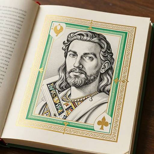 Ultra-Detailed Portraits with Golden Accents