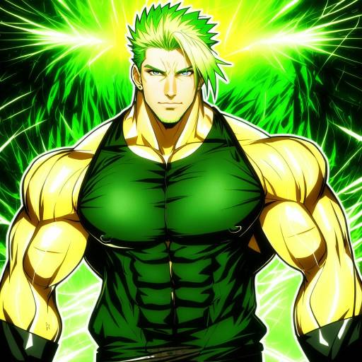 Illustration of Achilles (fate), fate (series) in the style of Silly (marinkomoe)