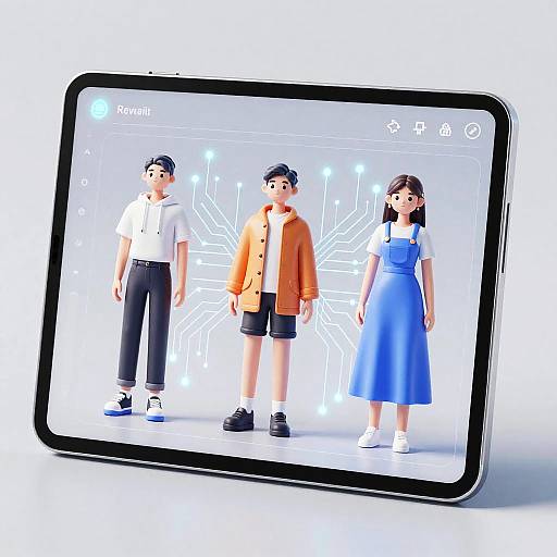 Futuristic AI Clothes Removal Interface