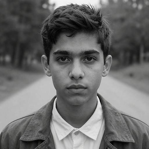 Intense Black and White Portrait Photography