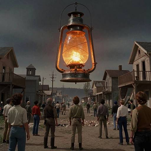 70s Ghost Town with Spectral Lantern