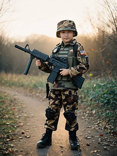 Special Ops Soldier Kid Costume