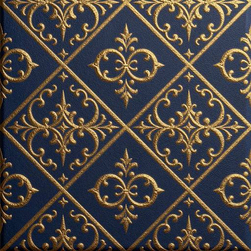 Gothic Scrollwork Pattern Design for Packaging