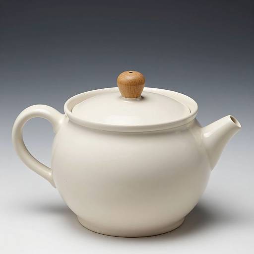 Off-White Studio Pottery Honey Pot