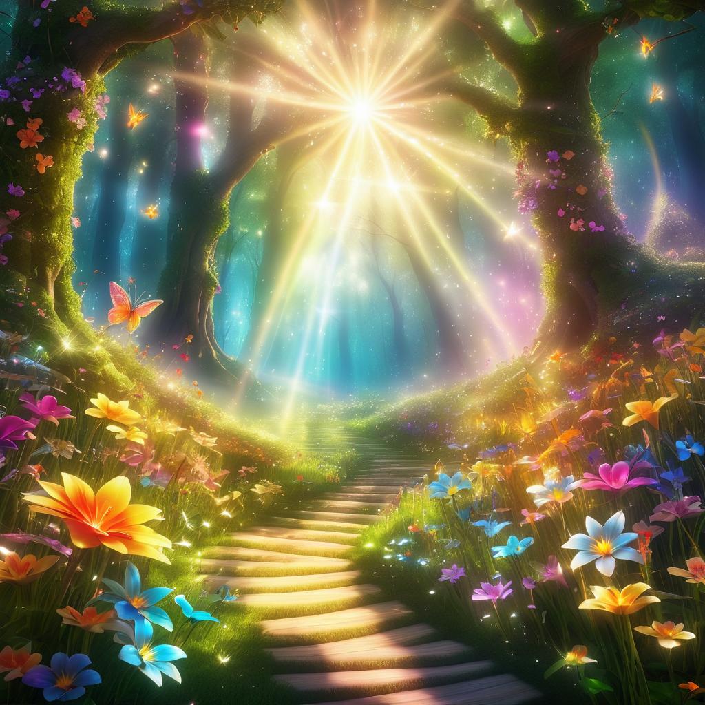 Enchanting Fairies in a Colorful Glade