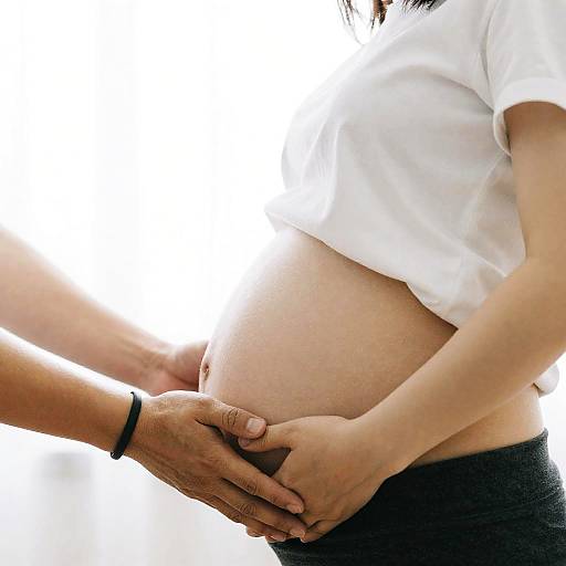 Pregnant Portrait with Gentle Light