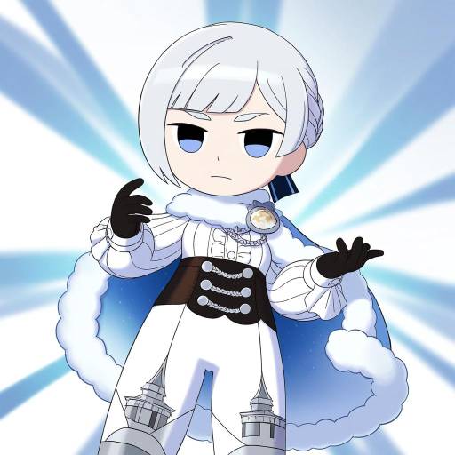 Illustration of Akershus fortress (oshiro project), oshiro project:re in the style of Nekobungi sumire