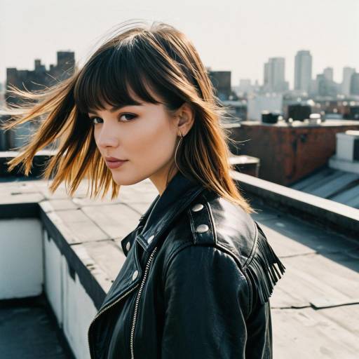 Chic Side Fringe in Vintage Fashion