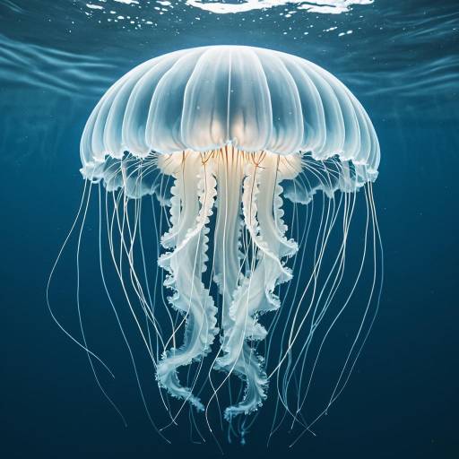 Ethereal 3D Floating Jellyfish Design Ethereal 3D Floating Jellyfish Design