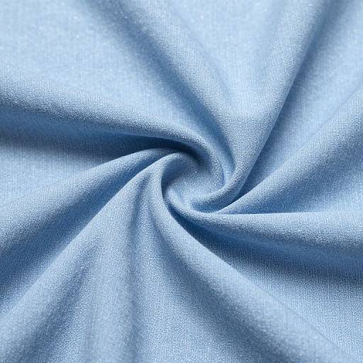 Emma Gingham Chambray Fabric Remnant