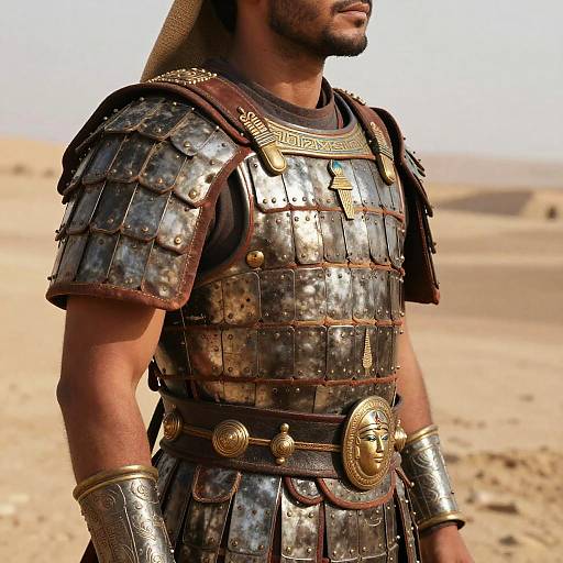 Mesopotamian Soldier Armor Close-Up