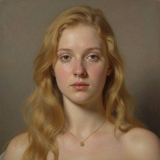 Classical Realism Woman's Portrait