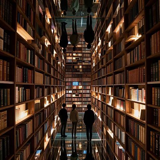 Surreal Infinite Library Dreamscape