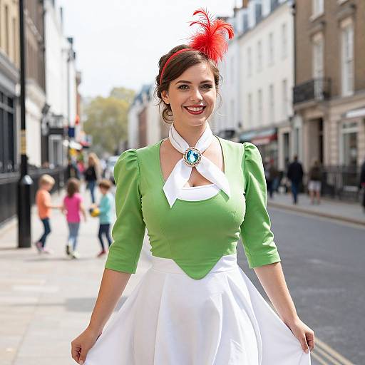 Realistic Mary Poppins Costume Portrait