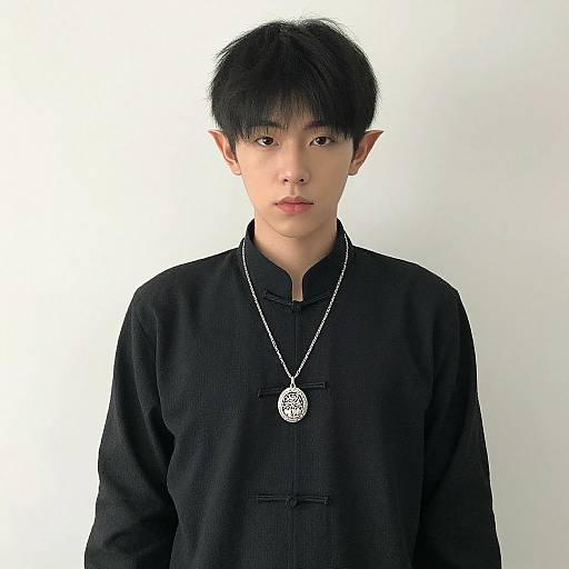 Realistic Male in Aesthetic Chinese Costume