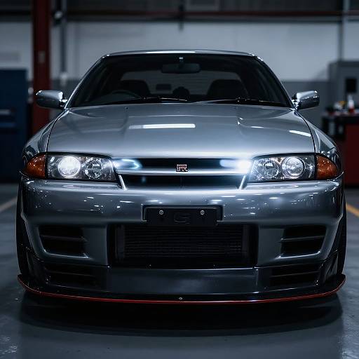 Hyper-Realistic R32 GT-R Front View