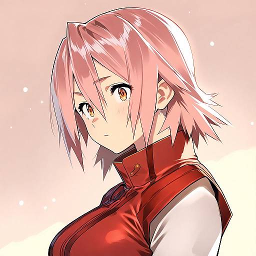 Illustration of Haruhara haruko, flcl in the style of 23 (real xxiii)