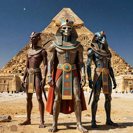 Aztec Aliens Among Ancient Pyramids