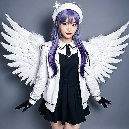 Cosplay photo of amane kanata (work). Costume clothes