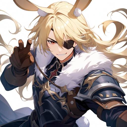 Charming Champion with Rabbit Ears