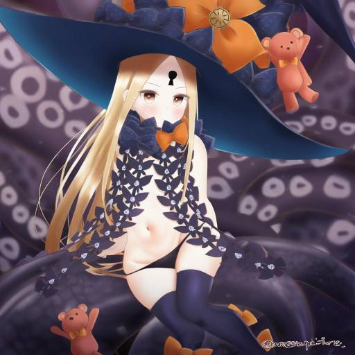 Illustration of Abigail williams (second ascension) (fate), fate/grand order in the style of Mae (maesanpicture)
