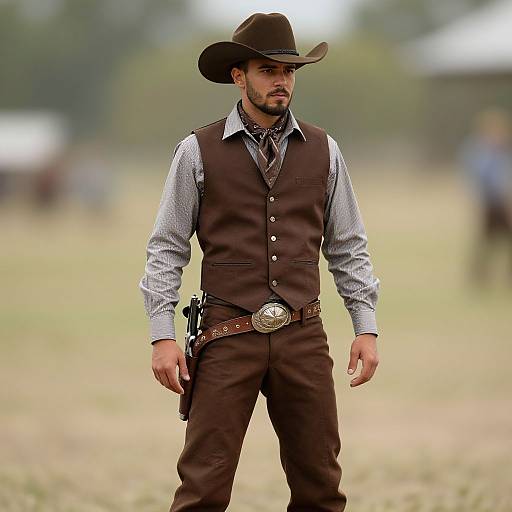 Western Cowboy Male Costume