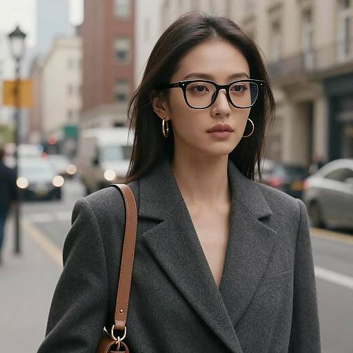 Urban Elegance: A Fashionable Portrait