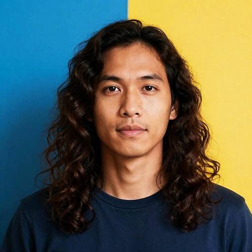 Passionate Southeast Asian Silhouette Portrait