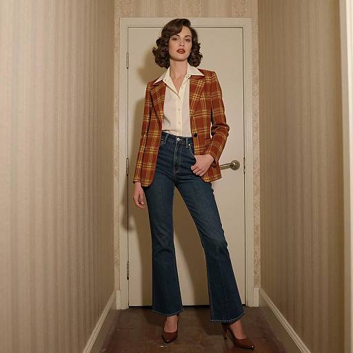 1970s Vintage Fashion Elegance for Women