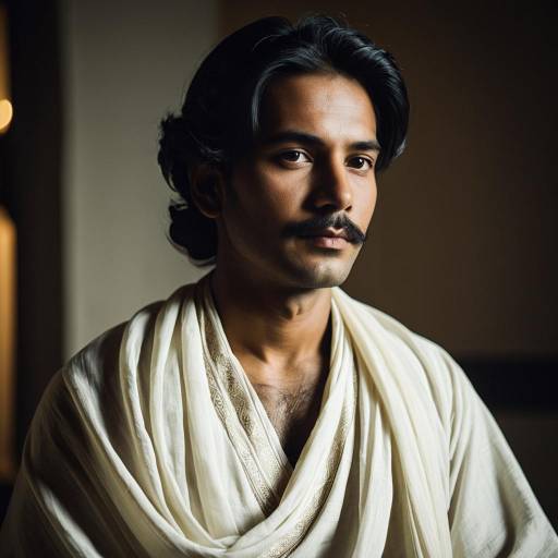 19th Century Bengali Man Costume Cosplay