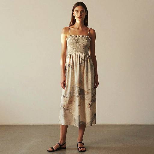 Sunlit Bohemian Style in Neutral Tones