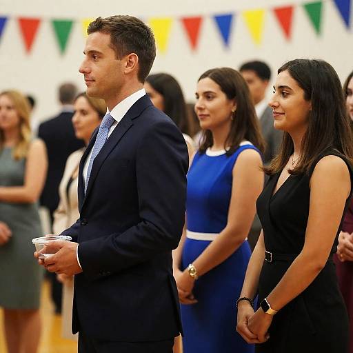 Social Event with Elegant Attendees