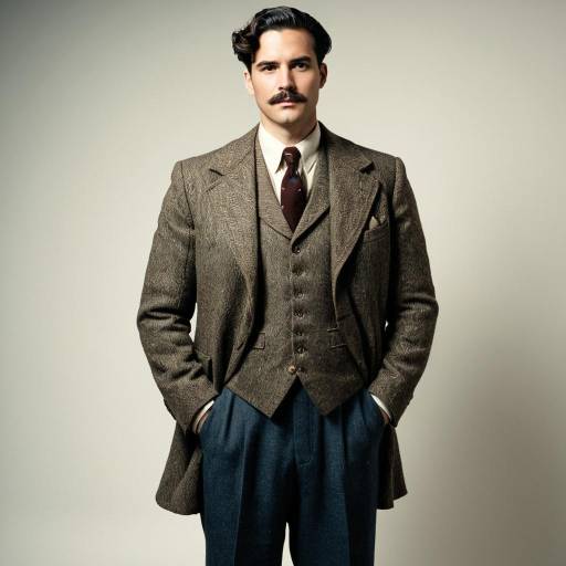 Vintage Detective Cosplay in Full Shot