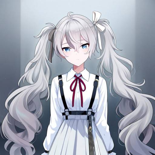 Illustration of 25-ji miku, project sekai in the style of Beifeng han