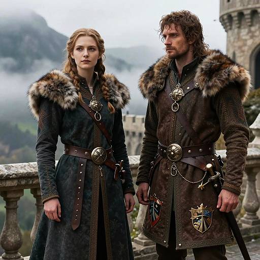 Noble DnD Fantasy Medieval Attire