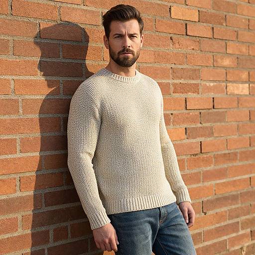 Cozy Rustic Fashion at Golden Hour