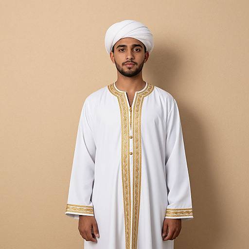 North African Male Costume Portrait