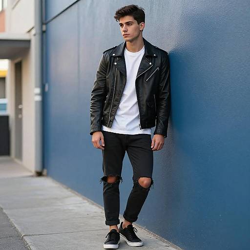 Urban Portrait of a Stylish Young Man